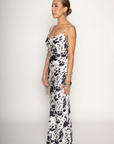 Cow printed maxi slip dress
Fixed straps
Unlined
stagecoach maxi dress