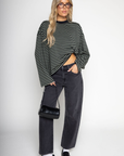 Striped oversized long sleeve top
Contrast neck
Unlined
green and striped long sleeve top
princess polly striped long sleeve
lioness striped long sleeve top