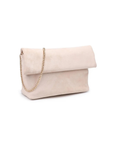 Crossbody faux suede purse
Removable chain strap
Outer zip pocket
Inner zip and slip pocket
Magnetic closure
Lined
Vegan Leather
beige faux seule clutch purse
fall bag
fall clutch