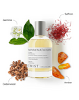 Unisex perfume
Top Note
Saffron
Heart Note
Jasmine, Rose
Base Note
Ambergris, Oak Moss, Fir Balsam, Cedarwood
Alcohol, Fragrance (Parfum), Aqua (Water), Limonene, Benzyl Benzoate