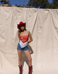 I Love You Scarf Top by For Love & Lemons - FINAL SALE