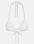Crochet triangle bikini top
Adjustable neck and back tie
