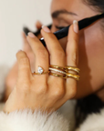 Luxe Stack Ring Ring by Ginneca Row