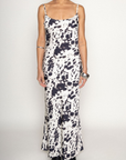 Cow printed maxi slip dress
Fixed straps
Unlined
stagecoach maxi dress