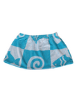 Graphic printed towel skirt
Elastic waistband
Unlined
Up-cycled
Each towel is up-cycled - there may be imperfections