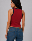 Team Cheetah Shrunken Tank Top by Daydreamer