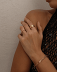 Double Band Ring by Viviana D'Ontañón - SHOPLUNAB