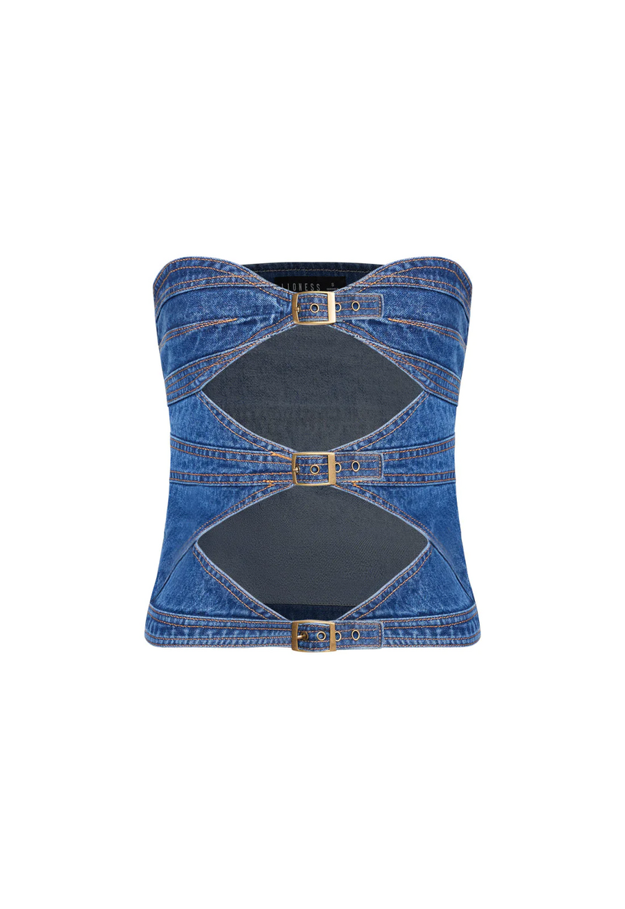 Buckle Corset by Lioness