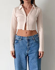 Second Thoughts Crop Top - FINAL SALE