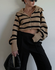 Count The Ways Crop Sweater