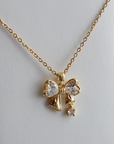 Caelyn Bow Necklace by Jessa Jewelry
