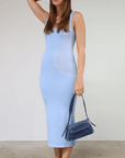 Chill Wave Midi Dress - SHOPLUNAB