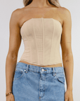 La Vie En Rose Bustier - SHOPLUNAB