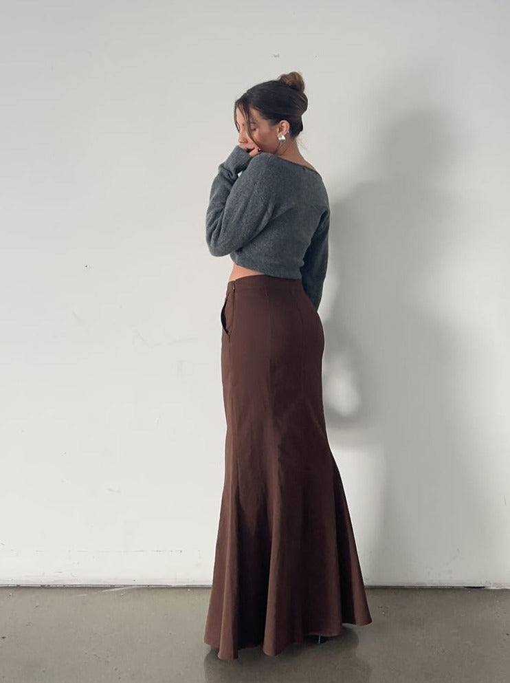 Gray online skirt online