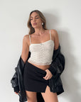 Double Time Crop Top - FINAL SALE