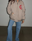 chicago cubs vintage bomber jacket