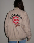 chicago cubs vintage bomber jacket