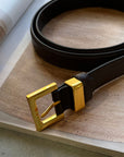 Billie Leather Belt - FINAL SALE
