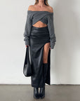 Bare It All Maxi Skirt - FINAL SALE