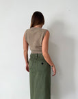 Keep It Close Crop Vest - FINAL SALE