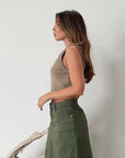 Keep It Close Crop Vest - FINAL SALE