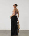 Days Off Linen Maxi Skirt