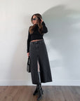 99 Low Maxi Skirt Chloe by Abrand Jeans - FINAL SALE