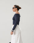 On Rotation Crop Top - FINAL SALE