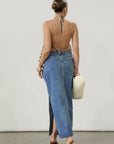 Split Decision Maxi Skirt - FINAL SALE