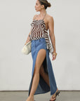 Split Decision Maxi Skirt - FINAL SALE