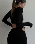 Allegra Crop Top by Indah