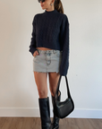 Wall St. Crop Sweater - FINAL SALE