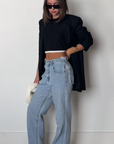 Easy Street Crop Top - FINAL SALE