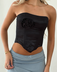Love Letter Corset Top - FINAL SALE