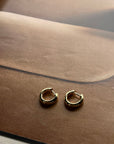 Gold Huggie Ear Stack by Viviana D'Ontañón - FINAL SALE