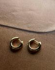 Gold Huggie Ear Stack by Viviana D'Ontañón - FINAL SALE