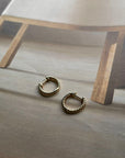 Gold Huggie Ear Stack by Viviana D'Ontañón - FINAL SALE