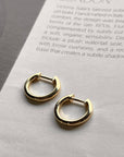 Gold Huggie Ear Stack by Viviana D'Ontañón - FINAL SALE