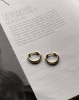 Gold Huggie Ear Stack by Viviana D'Ontañón - FINAL SALE