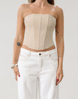 La Vie En Rose Bustier Top - FINAL SALE