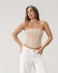 La Vie En Rose Bustier Top - FINAL SALE