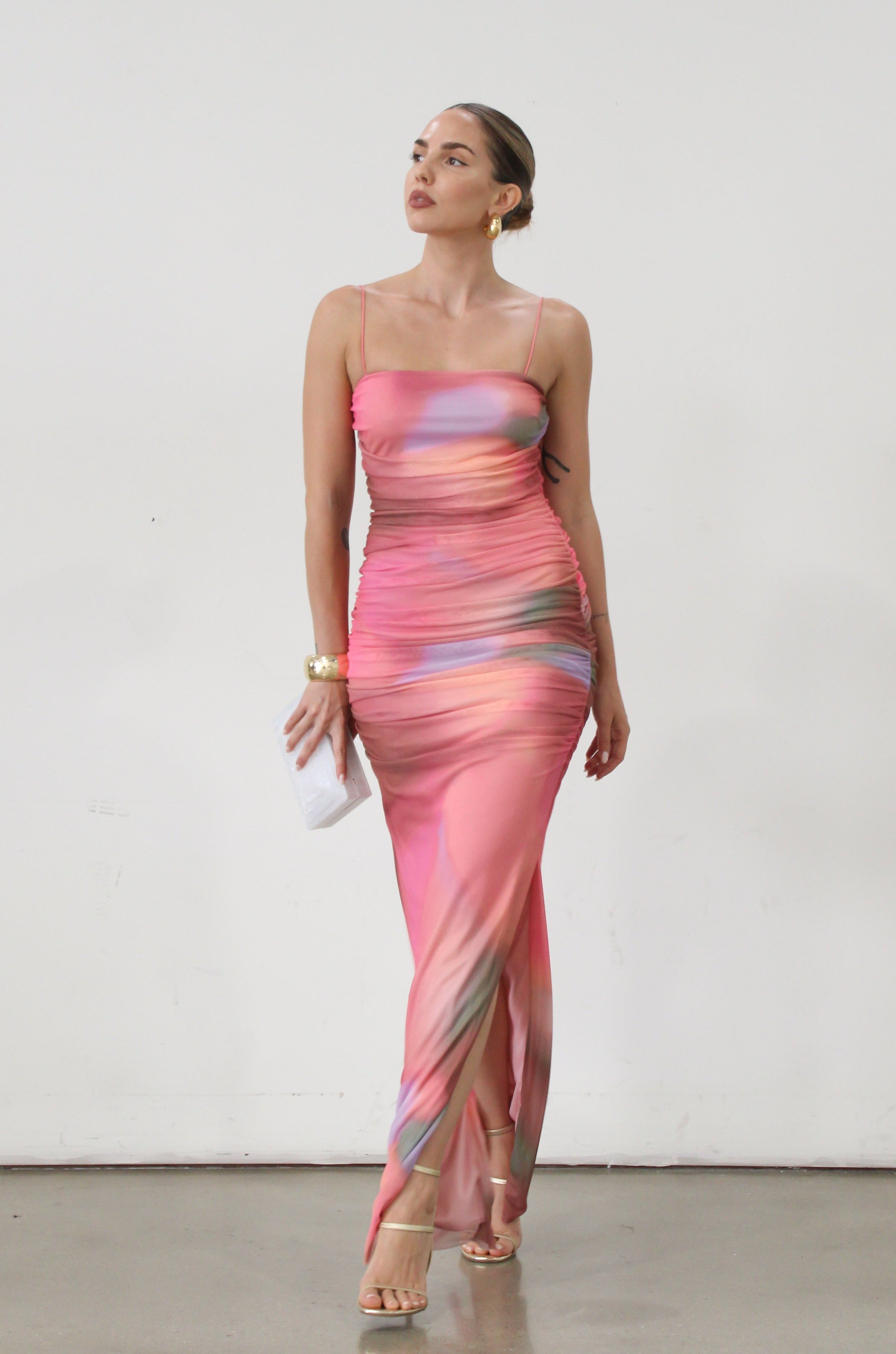 Cotton candy maxi dress 2025