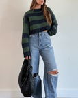 University Crop Sweater - ONLINE EXCLUSIVE