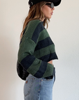University Crop Sweater - FINAL SALE