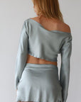 Take Notes Crop Top - SHOPLUNAB