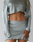 Take Notes Crop Top - SHOPLUNAB