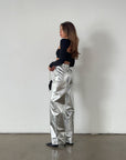 Zelda Metallic Trouser by 4th & Reckless - FINAL SALE