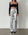 Zelda Metallic Trouser by 4th & Reckless - FINAL SALE