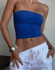 Flirt Alert Tube Top - SHOPLUNAB