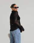 Top Notch Button Down Top - FINAL SALE